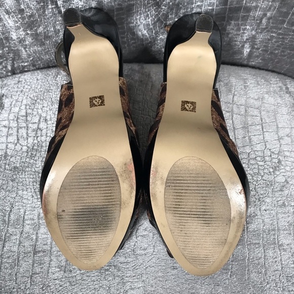 ANNE Klein Leopard Print Slingback iFlex Pump - Picture 4 of 8